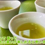 静岡はお茶の産地でもあり集積地