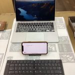 iPhoneミラーリングでキーボード共有